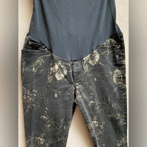 7 For all mankind maternity  jeans Sz 28 - Picture 2 of 9